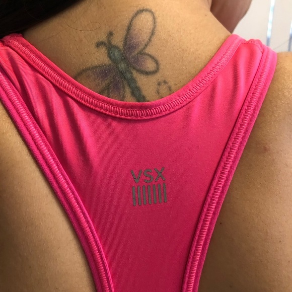 Victoria Secret Small VSX Sports Bra Pink - Picture 3 of 7